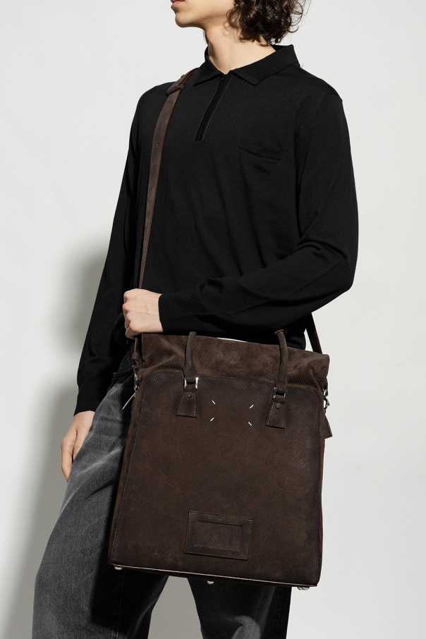 Rainbow LA tote bag - Brown '5AC' backpack Maison Margiela